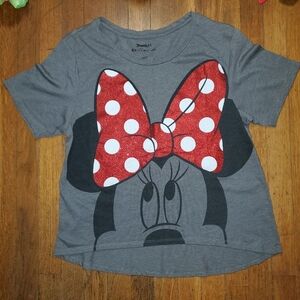 Disneyland Walt Disney World Minnie Mouse Short Sleeve Shirt